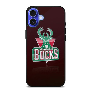MILWAUKEE BUCKS NBA TEAM iPhone 16 Case Cover MILWAUKEE BUCKS NBA TEAM iPhone 16 Case Cover