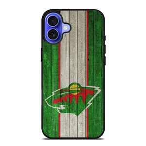 MINNESOTA WILD WOODEN iPhone 16 Case Cover
