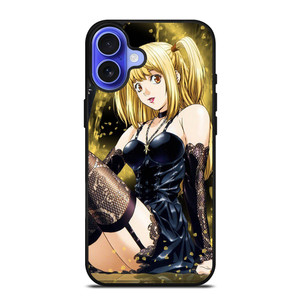 MISA AMANE CUTE DEATH NOTE iPhone 16 Case Cover MISA AMANE CUTE DEATH NOTE iPhone 16 Case Cover
