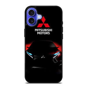 MITSUBISHI MOTORS BLACK CAR LOGO iPhone 16 Case Cover MITSUBISHI MOTORS BLACK CAR LOGO iPhone 16 Case Cover