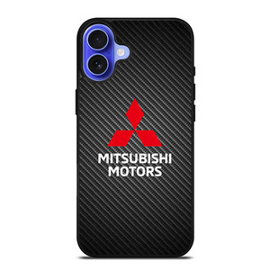 MITSUBISHI MOTORS CARBON LOGO iPhone 16 Case Cover