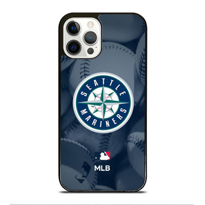 SEATTLE MARINERS MLB LOGO iPhone 12 Pro Case Cover
