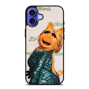 MUPPETS MISS PIGGY ZOOTOPIA iPhone 16 Case Cover MUPPETS MISS PIGGY ZOOTOPIA iPhone 16 Case Cover