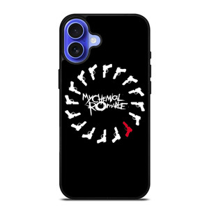 MY CHEMICAL ROMANCE GUN LOGO iPhone 16 Case Cover MY CHEMICAL ROMANCE GUN LOGO iPhone 16 Case Cover