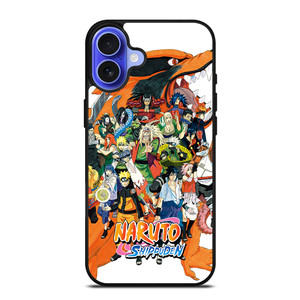 NARUTO ALL CHARACTERS ANIME 3 iPhone 16 Case Cover