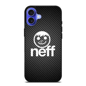 NEFF HEADWEAR LOGO CARBON iPhone 16 Case Cover NEFF HEADWEAR LOGO CARBON iPhone 16 Case Cover