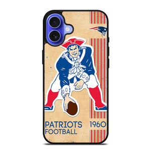 NEW ENGLAND PATRIOTS 1960 iPhone 16 Case Cover NEW ENGLAND PATRIOTS 1960 iPhone 16 Case Cover