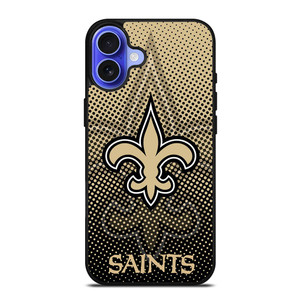 NEW ORLEANS SAINTS DOT iPhone 16 Case Cover NEW ORLEANS SAINTS DOT iPhone 16 Case Cover