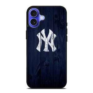 NEW YORK YANKEES WOODEN iPhone 16 Case Cover NEW YORK YANKEES WOODEN iPhone 16 Case Cover