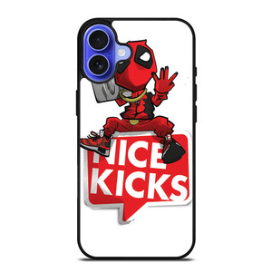 NICE KICKS SNEAKERS DEADPOOL iPhone 16 Case Cover NICE KICKS SNEAKERS DEADPOOL iPhone 16 Case Cover