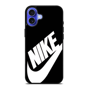 NIKE BLACK iPhone 16 Case Cover