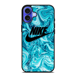 NIKE BLUE FINE iPhone 16 Case Cover
