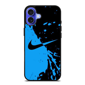 NIKE BLUE SPLASH iPhone 16 Case Cover NIKE BLUE SPLASH iPhone 16 Case Cover