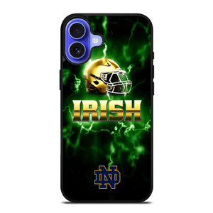 NOTRE DAME ND GREEN iPhone 16 Case Cover
