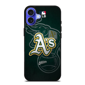 OAKLAND ATHLETICS MLB SYMBOL iPhone 16 Case Cover OAKLAND ATHLETICS MLB SYMBOL iPhone 16 Case Cover