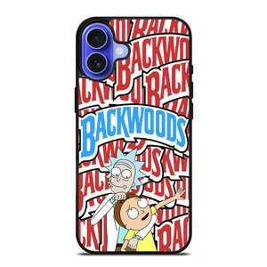 ONLY BACKWOODS RICK AND MORTY iPhone 16 Case Cover