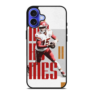 PATRICK MAHOMES KC CHIEFS 15 iPhone 16 Case Cover
