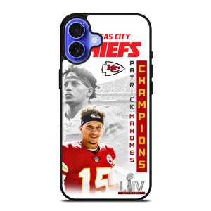 PATRICK MAHOMES KC CHIEFS iPhone 16 Case Cover PATRICK MAHOMES KC CHIEFS iPhone 16 Case Cover