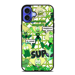 PERIDOT CLOD STEVEN UNIVERSE iPhone 16 Case Cover PERIDOT CLOD STEVEN UNIVERSE iPhone 16 Case Cover
