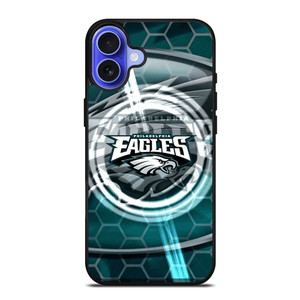 PHILADELPHIA EAGLES HEXAGON iPhone 16 Case Cover PHILADELPHIA EAGLES HEXAGON iPhone 16 Case Cover