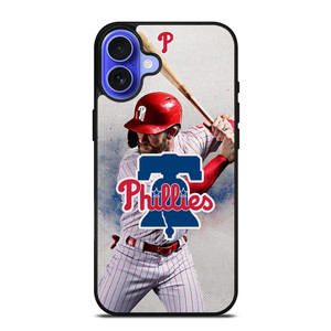 PHILADELPHIA PHILLIES BASEBALL LOGO iPhone 16 Case Cover PHILADELPHIA PHILLIES BASEBALL LOGO iPhone 16 Case Cover