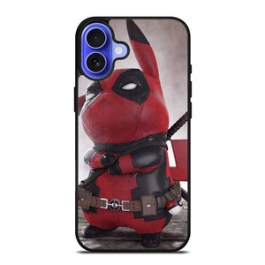 PIKACHU DEADPOOL iPhone 16 Case Cover PIKACHU DEADPOOL iPhone 16 Case Cover
