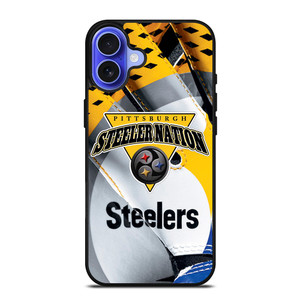 PITTSBURGH STEELERS 1 iPhone 16 Case Cover PITTSBURGH STEELERS 1 iPhone 16 Case Cover