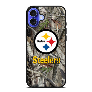 PITTSBURGH STEELERS TREE CAMO iPhone 16 Case Cover