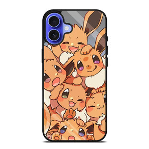 POKEMON EEVEE COLLAGE iPhone 16 Case Cover