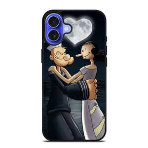 POPEYE AND OLIVE LOVE iPhone 16 Case Cover