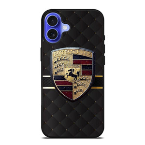 PORSCHE GOLD iPhone 16 Case Cover