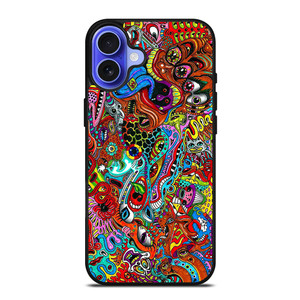 PSYCHEDELIC VISUALS iPhone 16 Case Cover