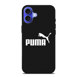 PUMA CARBON LOGO iPhone 16 Case Cover