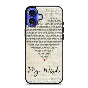 RASCAL FLATTS LYRIC iPhone 16 Case Cover