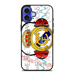 REAL MADRID CHAMPIONS iPhone 16 Case Cover REAL MADRID CHAMPIONS iPhone 16 Case Cover