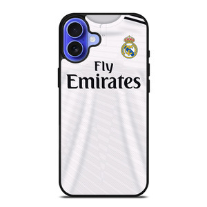 REAL MADRID JERSEY iPhone 16 Case Cover REAL MADRID JERSEY iPhone 16 Case Cover