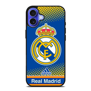 REAL MADRID SPAIN iPhone 16 Case Cover REAL MADRID SPAIN iPhone 16 Case Cover