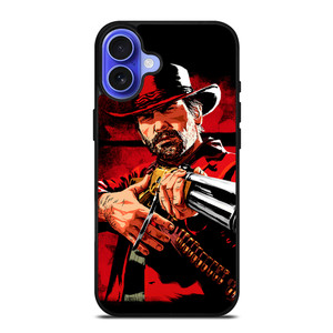 RED DEAD REDEMPTION ACTION iPhone 16 Case Cover