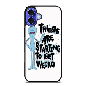 RICK AND MORTY GET WEIRD iPhone 16 Case Cover