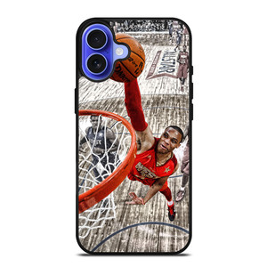 RUSSELL WESTBROOK DUNK 1 iPhone 16 Case Cover RUSSELL WESTBROOK DUNK 1 iPhone 16 Case Cover