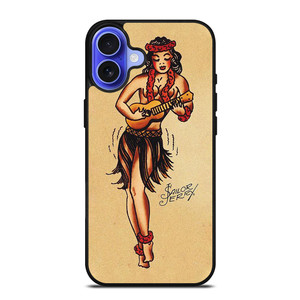 SAILOR JERRY TATTOO iPhone 16 Case Cover SAILOR JERRY TATTOO iPhone 16 Case Cover