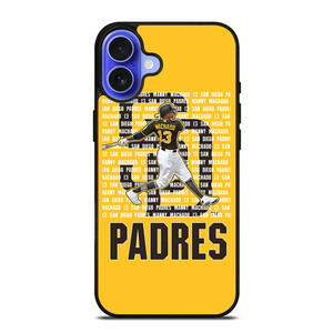 SAN DIEGO PADRES BASEBALL iPhone 16 Case Cover SAN DIEGO PADRES BASEBALL iPhone 16 Case Cover