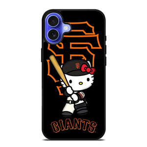 SAN FRANCISCO GIANTS HELLO KITTY iPhone 16 Case Cover