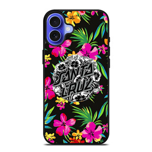 SANTA CRUZ SKATEBOARDS FLOWER iPhone 16 Case Cover SANTA CRUZ SKATEBOARDS FLOWER iPhone 16 Case Cover