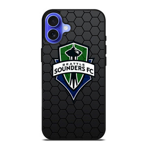 SEATTLE SOUNDERS HEXAGON iPhone 16 Case Cover