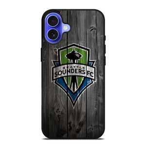 SEATTLE SOUNDERS WOODEN iPhone 16 Case Cover