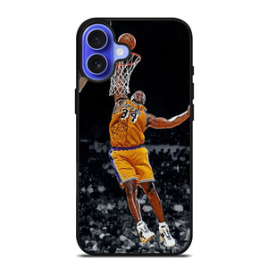 SHAQUILLE O'NEAL LA LAKERS JUMP iPhone 16 Case Cover