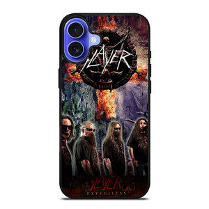 SLAYER BAND iPhone 16 Case Cover