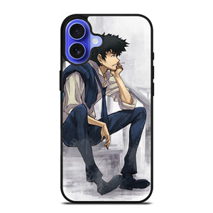SPIKE SPIEGEL COWBOY BEBOP ART iPhone 16 Case Cover SPIKE SPIEGEL COWBOY BEBOP ART iPhone 16 Case Cover
