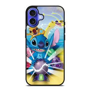 STITCH AND LILO FRIENDS iPhone 16 Case Cover STITCH AND LILO FRIENDS iPhone 16 Case Cover